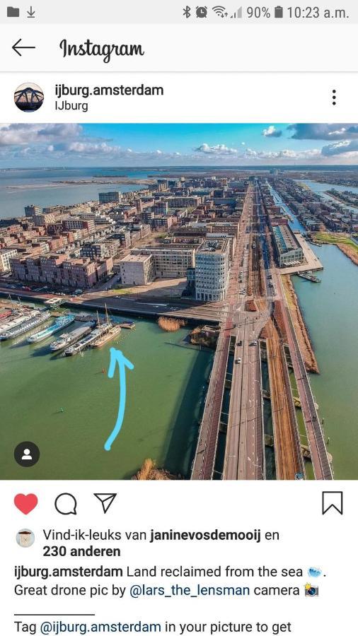 阿姆斯特丹 Euphrate Houseboat酒店 外观 照片